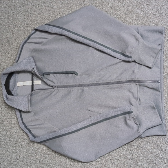 Lululemon Kung Fu Jacket II Size Small in Heathered Slate 2011 Gym Workout - Picture 4 of 14